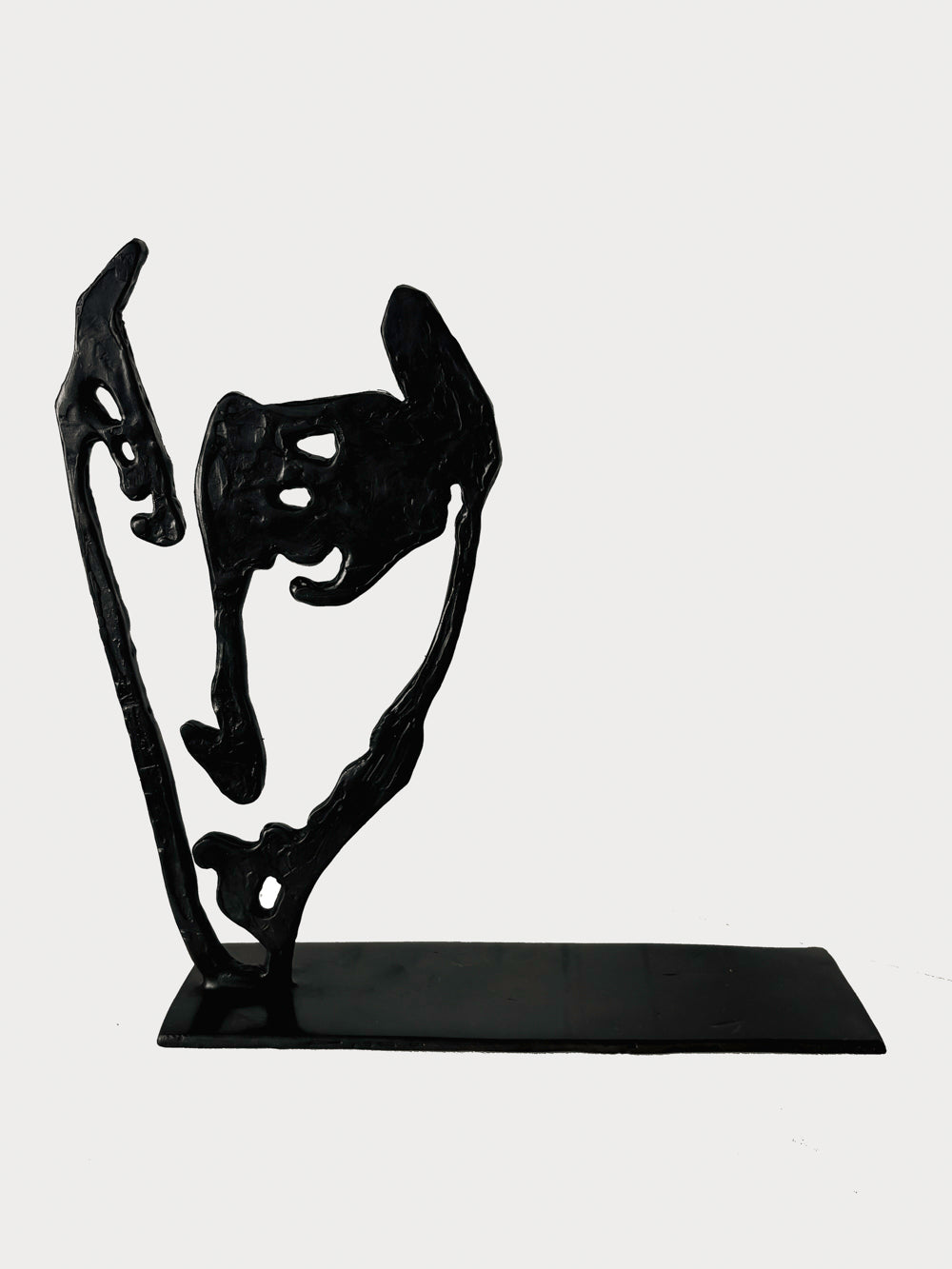 Original Artwork: Bronze sculptures, left