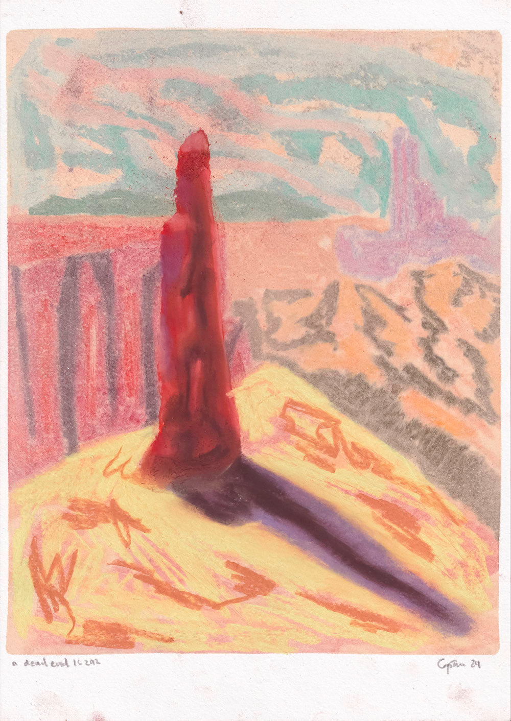 Original Artwork: A dead end – Max Gömann