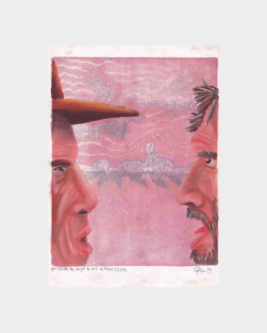 Original Artwork: You think he might be one of them – Max Gömann