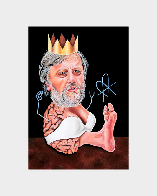 Original Artwork: The path to love is through trash he said. (Slavoj Žižek) – Anni Heuchel